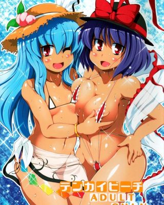 tenkai beach touhou project copia