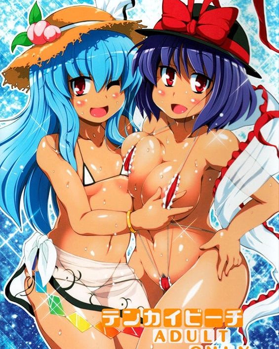 tenkai beach touhou project copia