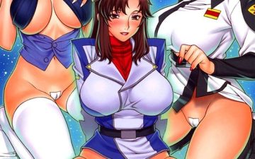 gekkan jokanchou gundam 00 gundam seed destiny copia