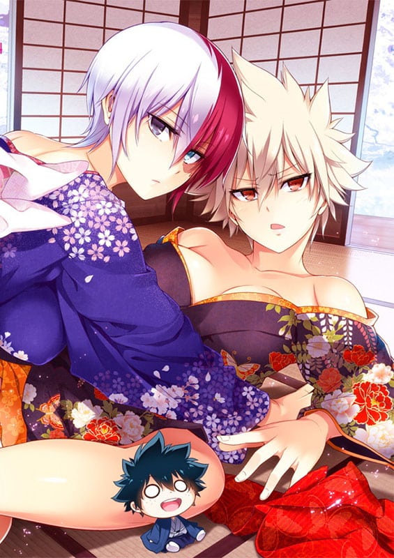 Boku no Iinazuke to Osananajimi ga Shuraba Sugiru Ver.4 (Boku no Hero Academia)