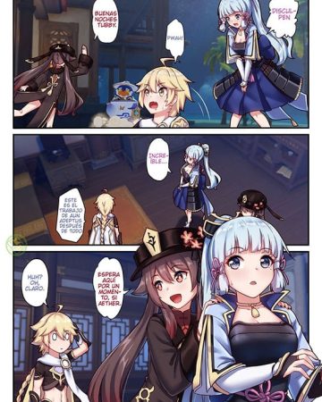 Hutao & Kamisato Ayaka (Genshin Impact)