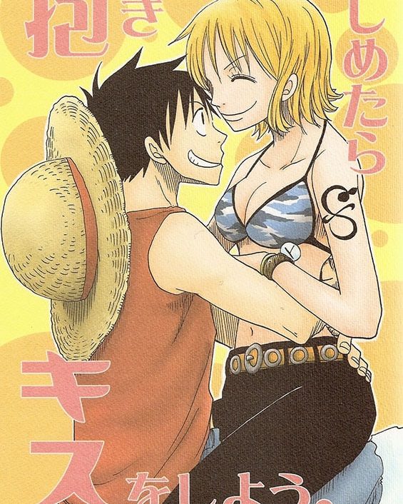 Dakishimetara Kiss o Shiyou. (One Piece)