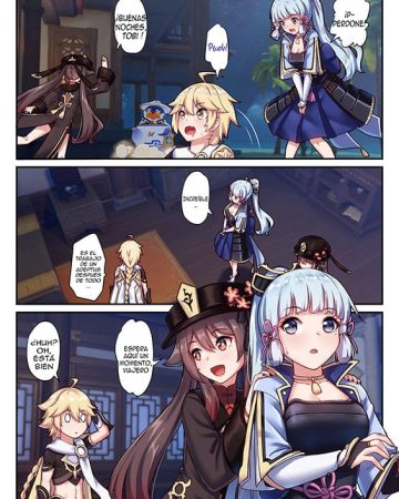 The Traveler's Wives Hu tao & Kamisato Ayaka (Genshin Impact)