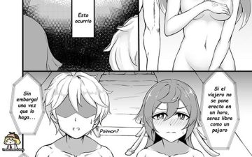 Yanfei and Traveler Trapped in An Unexplored Region (Genshin Impact)