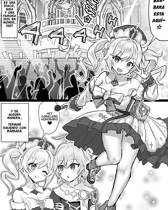 Barbara ga Venti ni Netorareru Hanashi (Genshin Impact)