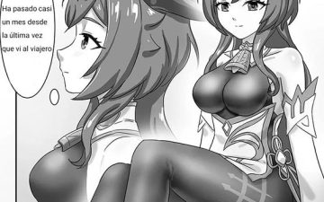 Ganyu x Slime (Genshin Impact) xxx comics manga porno doujin hentai español sexo