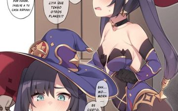 Mona-chan ni Aenai Riyuu (Mousou) (Genshin Impact) xxx comics manga porno doujin hentai español sexo