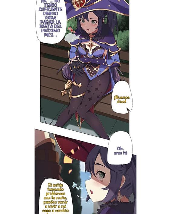 Mona Manga (Genshin Impact) xxx comics manga porno doujin hentai español sexo