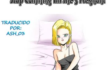 Sourou Krillin Renzoku Shasei Kyousei Ninshin (Dragon Ball Z) xxx comics manga porno doujin hentai español sexo