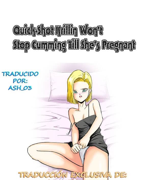 Sourou Krillin Renzoku Shasei Kyousei Ninshin (Dragon Ball Z) xxx comics manga porno doujin hentai español sexo