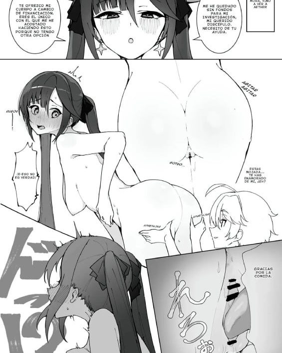 comiket you doujinshi ni ireru mona no ecchi na manga genshin impact 1