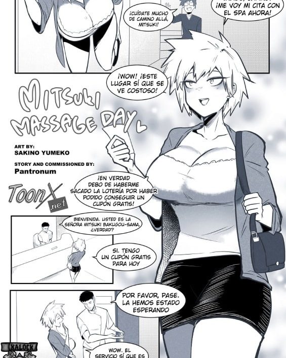 mitsuki massage day boku no hero academia 1