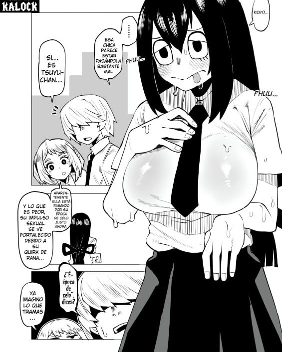 teisou gyakuten butsu tsuyu no baai boku no hero academia 1