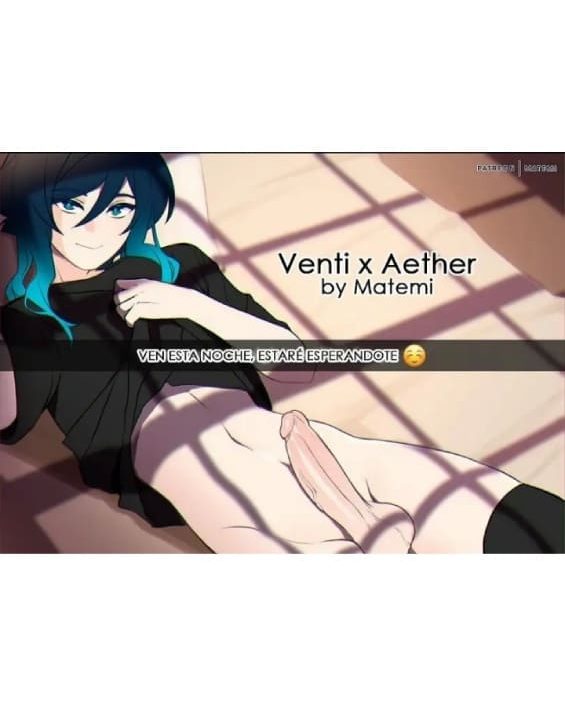 venti x aether genshin impact