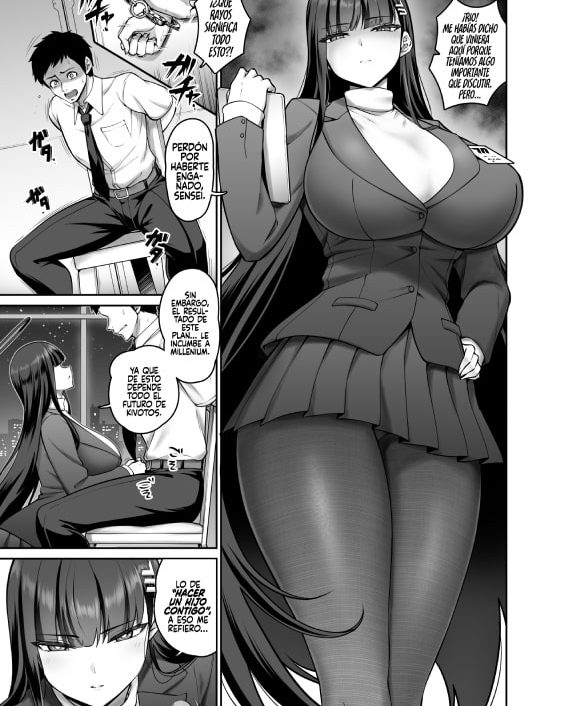 rio short manga blue archive 1