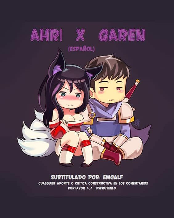 ahri x garen league of legends