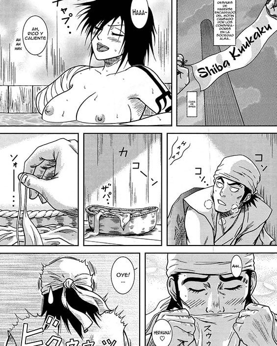 blonde shinigami onsen bleach