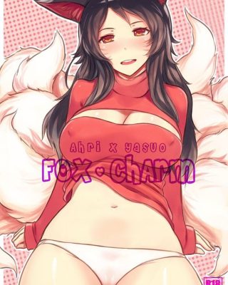 fox charm ahri x yasuo league of legends copia