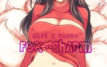 fox charm ahri x yasuo league of legends copia