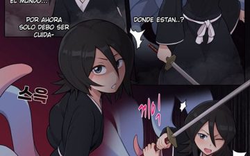 rukia attacked by tentacles bleach