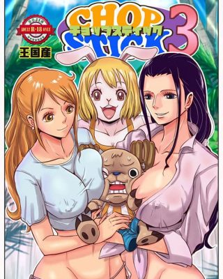 Doujinshi en español de Carrot, Nami, Nico Robin, Tony Tony Chopper de One Piece
