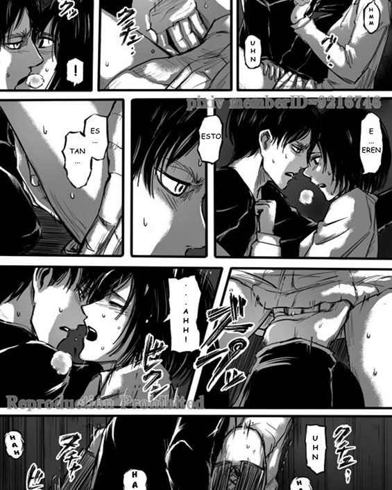 erenxmikasa shingeki no kyojin copia