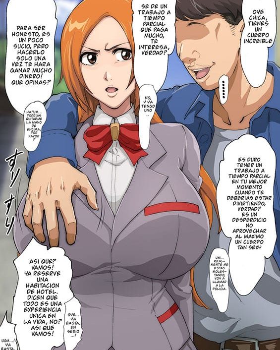 uraaka orihime 25 bleach copia
