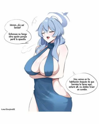 vestido de noche ako ntr blue archive