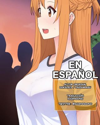 asuna precuela sword art online copia