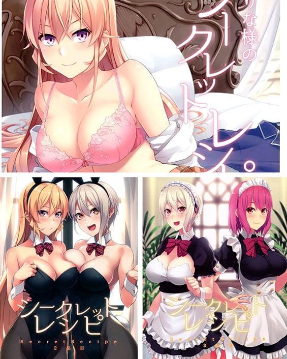 secret recipe 1 2 3 shokugeki no soma copia