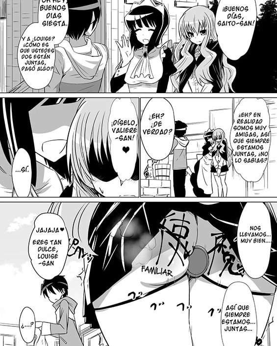 louise ga shoukan sareru hanashi 1 2 zero no tsukaima copia