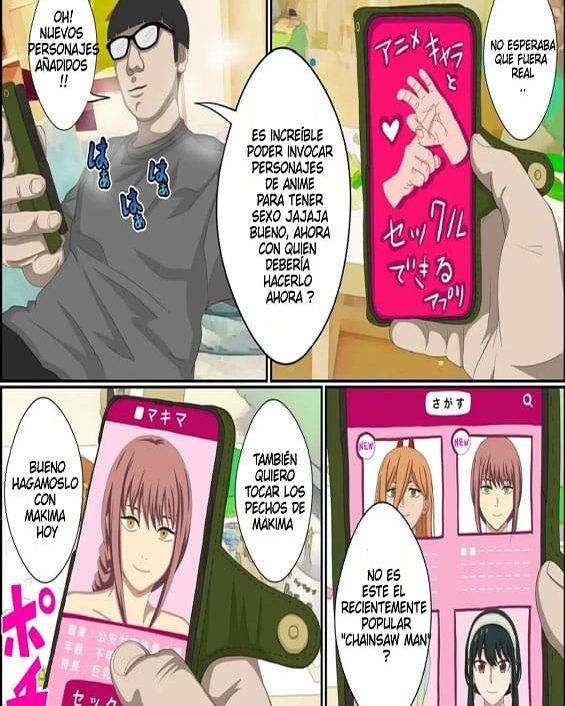 anime chara to seckle dekiru appli makima hen chainsaw man copia