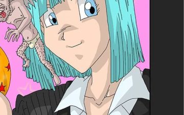 sennou kyouikushitsu bulma hen dragon ball z copia