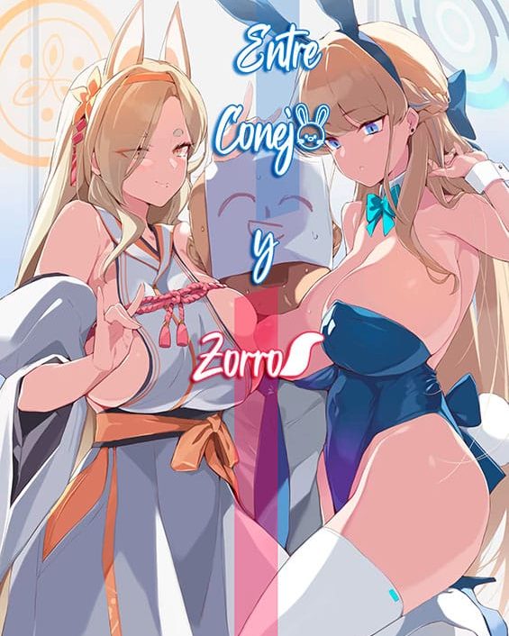 usagi to kitsune no aida de blue archive copia