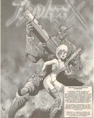 Appleseed xxx, Briareos Hecatonchires xxx, Deunan Knute xxx, Applesex (Appleseed), pagina 1