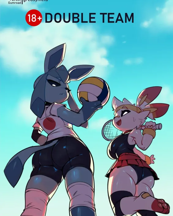 Pokemon | Pocket Monsters xxx, Glaceon xxx, Scorbunny xxx, Double Team (Pokemon), pagina 1