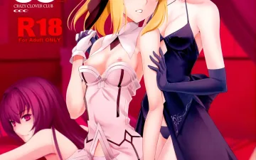 Fate/Grand Order xxx, Gudako xxx, Saber Alter xxx, Saber Lily xxx, T*MOON COMPLEX GO 05 [Red] (Fate/Grand Order), pagina 1